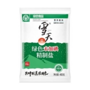 雪天 无碘食用盐 400g*7袋