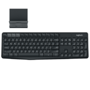 罗技（Logitech）K375s 无线蓝牙键盘 优联 轻音键盘