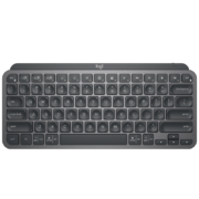 罗技（Logitech）MX Keys Mini 简约无线蓝牙 高端办公键盘 背光时尚 超薄便携 石墨黑