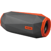 飞利浦（PHILIPS） SB500M无线蓝牙音箱 户外便携式音响 低音炮 桌面音响 防水炫彩 橙色