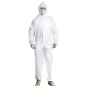 爱护佳医用防护服医护一次性连体全身防疫服无纺布覆膜隔离衣防护