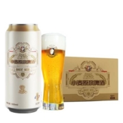 再补券、88VIP：天湖啤酒 10度小麦原浆 白啤500ml*12听整箱*3件