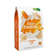 小皮（Little Freddie）有机藜麦多谷物高铁米粉 宝宝辅食 婴儿米糊(7+月龄适用)160g*1盒
