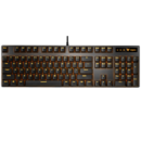 雷柏（Rapoo） V500PRO单光版 机械键盘 有线键盘 游戏键盘 104键单光键盘 吃鸡键盘 黑色 黑轴109元