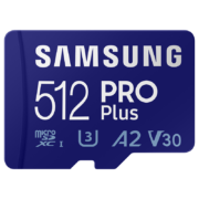 三星（SAMSUNG）512GB TF（MicroSD）存储卡PRO Plus U3 V30读160MB/s写120MB/s高速游戏机内存卡赠适配器
