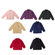 再降价：C&A 纯色羽绒服儿童*2件