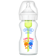 布朗博士奶瓶 宝宝断奶奶瓶 玻璃奶瓶 防胀气奶瓶270ml(6个月龄+)音乐兔