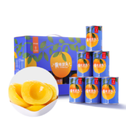 八享时糖水黄桃罐头礼盒425g*6  水果罐头 即食食品 送礼礼盒