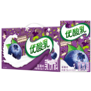 亲子会员：yili 伊利 优酸乳 蓝莓味250ml*24盒/箱*2件