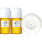 蝶翠诗（DHC） 橄榄卸妆油温和卸妆清洁水毛孔脸部黑头不油腻正品【官方直售】 30mL*2+35g