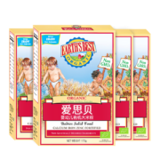 爱思贝（EARTH'S BEST）宝宝钙铁锌米粉 地球婴幼儿米糊 高铁有机大米粉175g*4