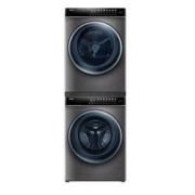 20点开始：Haier 海尔 EG100MATE7SU1+EHGS100MATE7SU1 热泵式洗烘套装