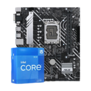 英特尔（Intel） 12代CPU I5 12400F/12490F/12600KF/CPU主板套装 华硕 PRIME H610M-A D4板U套装 I5 12400F 6核12线程 十二代