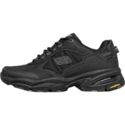 Skechers斯凯奇男子户外休闲运动鞋网布透气复古厚底老爹鞋 237145-BBK 全黑色 40