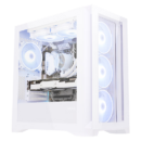 先马（SAMA）颜之神mini全透版雪装 台式电脑小机箱 纯白颜值/双面超白玻/支持M-ATX主板、360水冷/三面防尘269元