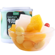 三只松鼠什锦水果罐头 方便食品新鲜糖水黄桃椰果菠萝200g/罐