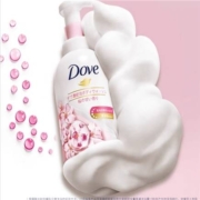 多芬 柔肤樱花浓密云朵沐浴 泡泡浴露持久留香400ml*2