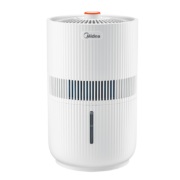 美的（Midea）无雾加湿器卧室家用办公室桌面 暖阳系列 低噪空气加湿净化 纯净冷蒸发式母婴适用 1E25B