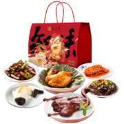 plus会员：知味观 熟食腊味年货礼盒 1710克