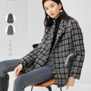 对白 女士外套大衣 ADN020W