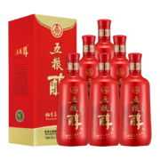 五粮醇  浓香型白酒 50度 畅享 500ml*6无袋