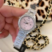 Citizen 西铁城 Silhouette Crystal  镶钻光动能钢带女士手表 FE1230-51X