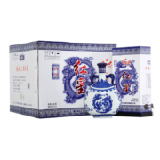 红星 二锅头 青花珍品 清香型高度白酒 52度 750mL*6瓶   年货节送礼