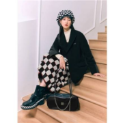 太平鸟 女士 灯芯绒羽绒服 A7ACB460389