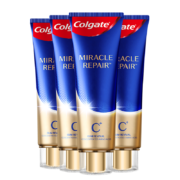 高露洁（Colgate） 奇绩修护牙膏90g*4支 含氨基酸精华 减少牙结石形成护龈深洁