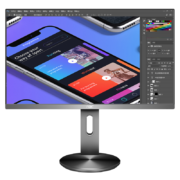 AOC 27英寸 4K高清 IPS广视角 99%sRGB 商用办公节能 低蓝光不闪旋转升降 三边微边 液晶电脑显示器 U2790PQU