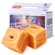 有券的上、限店铺会员：三只松鼠魔方吐司红豆味480g/箱
