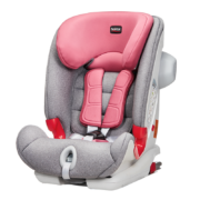 宝得适（BRITAX）儿童安全座椅9个月-12岁三重固定汽车isofix接口百变骑士II玫瑰粉