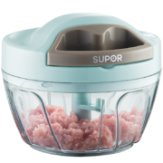 苏泊尔SUPOR 手动拉蒜器料理机搅切菜器蒜泥绞菜机厨房400ml KG40AB10