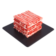 草原宏宝 国产 内蒙原切羔羊肉片 净重500g/袋 冷冻 羊肉卷 火锅食材 地理标志认证