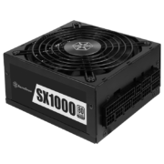 银欣（SilverStone）额定1000W SX1000 SFX-L白金全模电源（智能停转/全日系电容/双CPU双显卡）