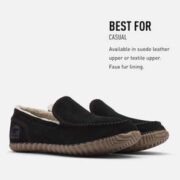 Sorel 北极熊 Dude Moc™ 男士一脚蹬莫克头乐福鞋