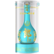 需抢券、PLUS会员：LANGJIU 郎酒 青花郎 朗读者纪念酒 53%vol 酱香型白酒 500ml 单瓶装 赠红花郎小酒
