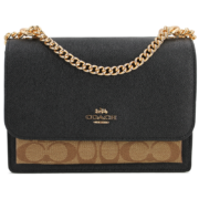 蔻驰COACH【官方直供】奢侈品女士小号单肩斜挎链条包91019IMCBI
