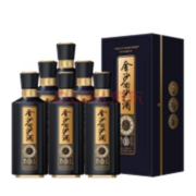 JINSHA 金沙 回沙酒 真实年份酒8年 53度酱香型白酒 500ml*6 整箱装
