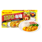 京东特价APP、需抢券： 好侍百梦多  日式块状咖喱块 原味 100g/盒