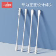哇爱 婴儿棉签 2盒 共400支