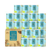 88VIP：清风 植萃系列桉树精华卷纸 4层140克27卷