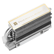 利民（Thermalright）HR-09 2280 M.2 SSD固态硬盘散热器全电镀回流焊AGHP热管 2280规格 双层硅胶片