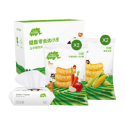 小皮(LittleFreddie)原味苹果胡萝卜玉米棒 欧洲原装进口婴儿易抓握泡芙条(7+月龄适用)20g*4袋