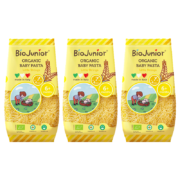 碧欧奇 (Biojunior)意大利进口 婴幼儿双有机辅食意面 小碎面  200g*3包