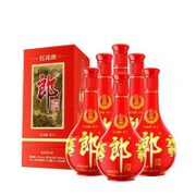 LANGJIU 郎酒 红花郎 红十 第四代 53%vol 酱香型白酒 500ml*6瓶 整箱装