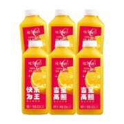 味全果汁每日C橙汁900ml×6瓶冷藏低温果蔬果汁饮料家庭组合装