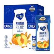 88vip：蒙牛 纯甄燕麦黄桃口味酸奶200g*10包整箱*3件