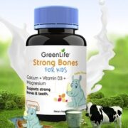 GreenLife 儿童复合钙片 60粒/瓶