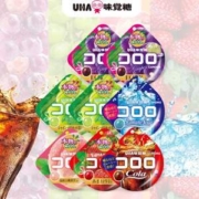 Z好吃的果汁糖，UHA 悠哈 果汁软糖 6包组合装
